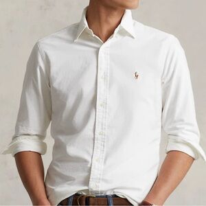 Ralph Lauren Polo Classic fit Oxford cloth dress shirt.